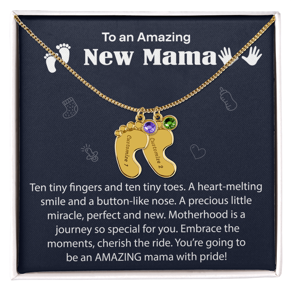 A Excellent Necklace with Heartfelt message and in a eye-catching gift box