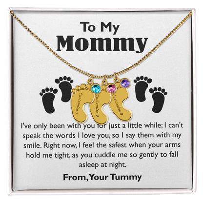 A Excellent Necklace with Heartfelt message and in a eye-catching gift box