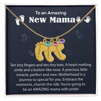 A Excellent Necklace with Heartfelt message and in a eye-catching gift box