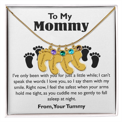 A Excellent Necklace with Heartfelt message and in a eye-catching gift box