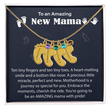 A Excellent Necklace with Heartfelt message and in a eye-catching gift box