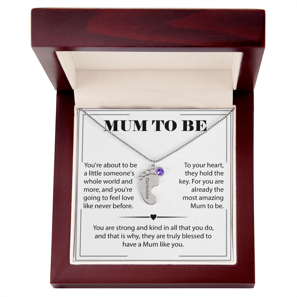 A Excellent Necklace with Heartfelt message and in a eye-catching gift box