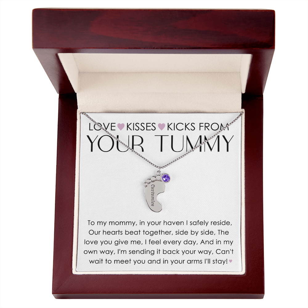 A Excellent Necklace with Heartfelt message and in a eye-catching gift box