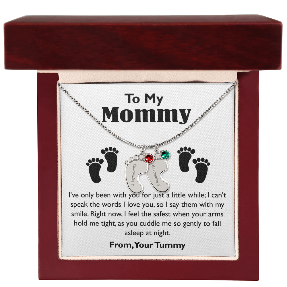 A Excellent Necklace with Heartfelt message and in a eye-catching gift box