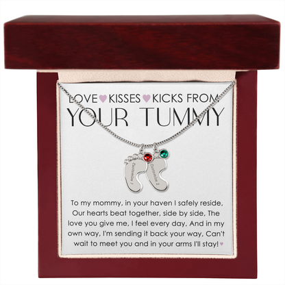 A Excellent Necklace with Heartfelt message and in a eye-catching gift box