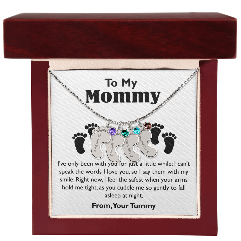 A Excellent Necklace with Heartfelt message and in a eye-catching gift box