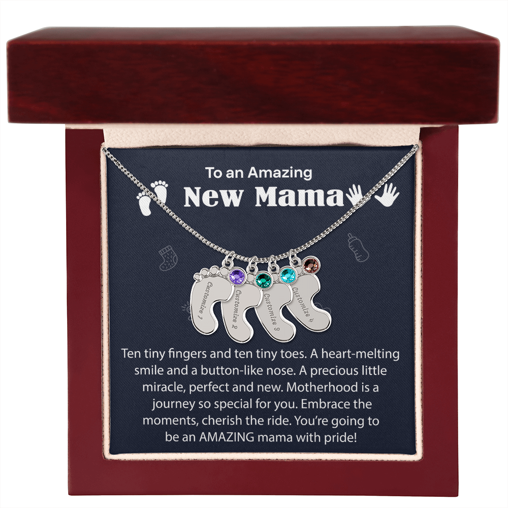 A Excellent Necklace with Heartfelt message and in a eye-catching gift box