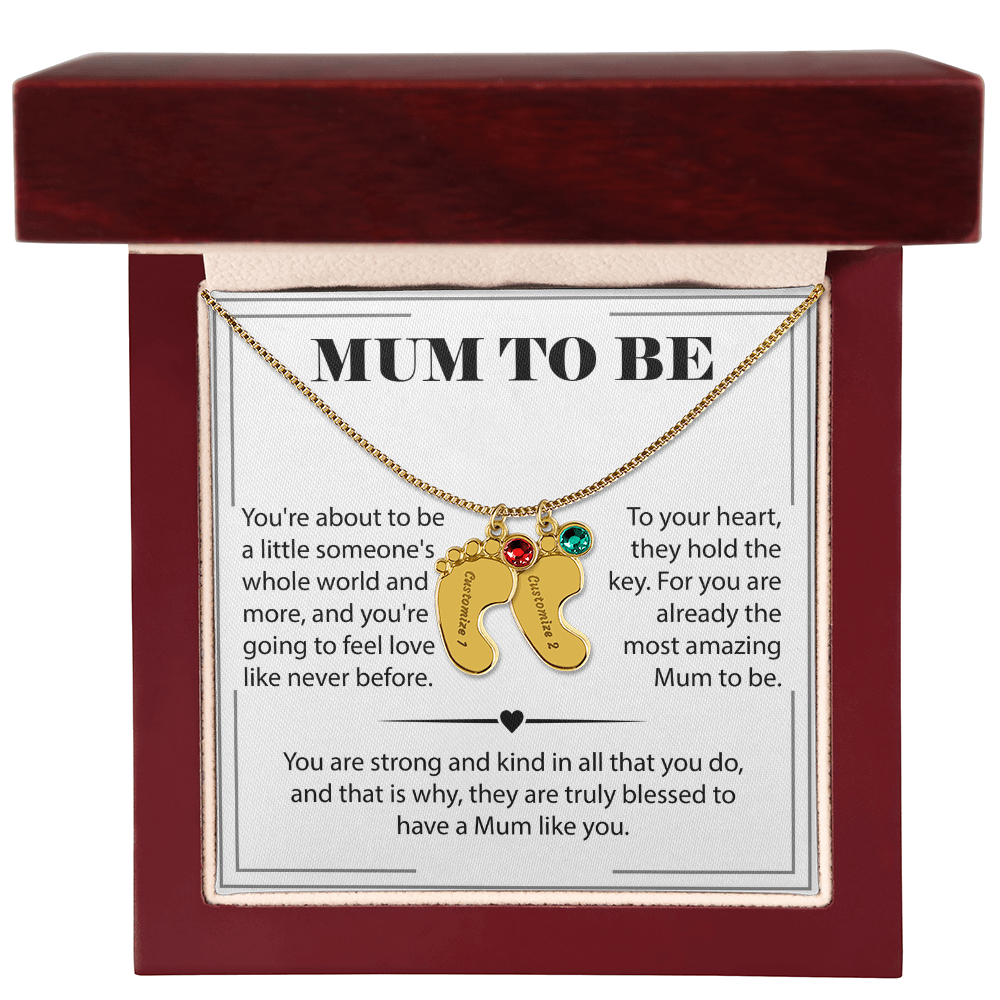 A Excellent Necklace with Heartfelt message and in a eye-catching gift box