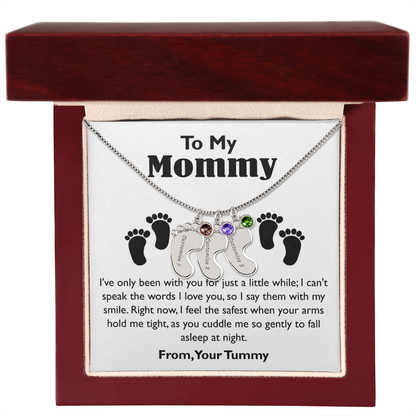 A Excellent Necklace with Heartfelt message and in a eye-catching gift box