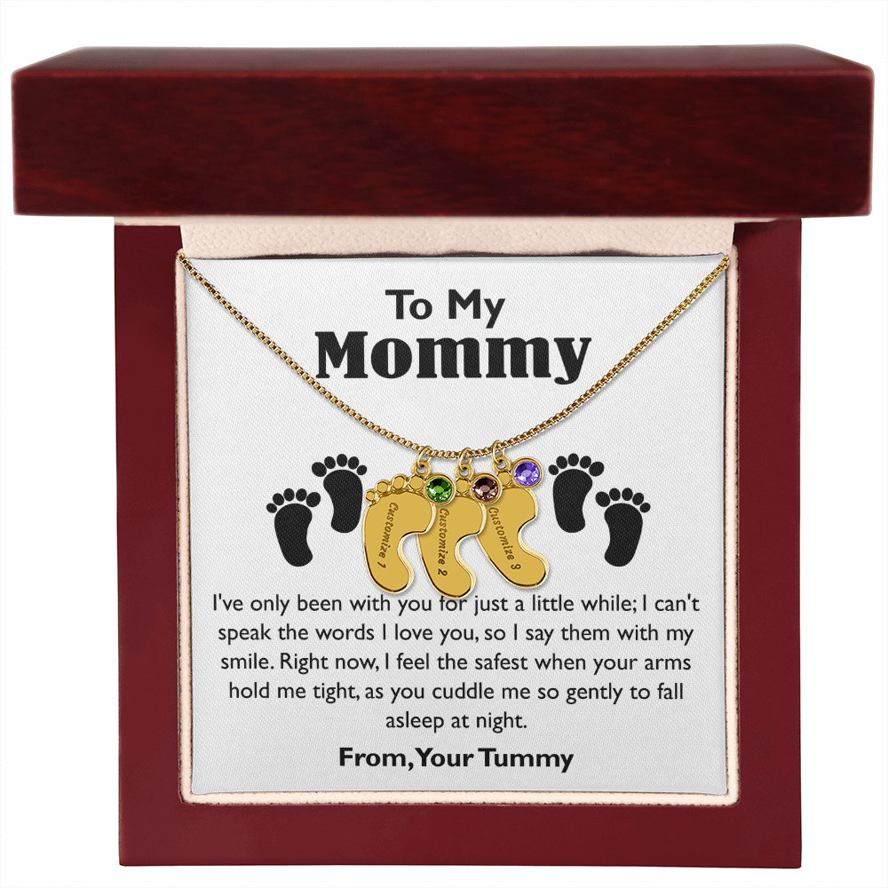 A Excellent Necklace with Heartfelt message and in a eye-catching gift box