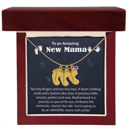 A Excellent Necklace with Heartfelt message and in a eye-catching gift box