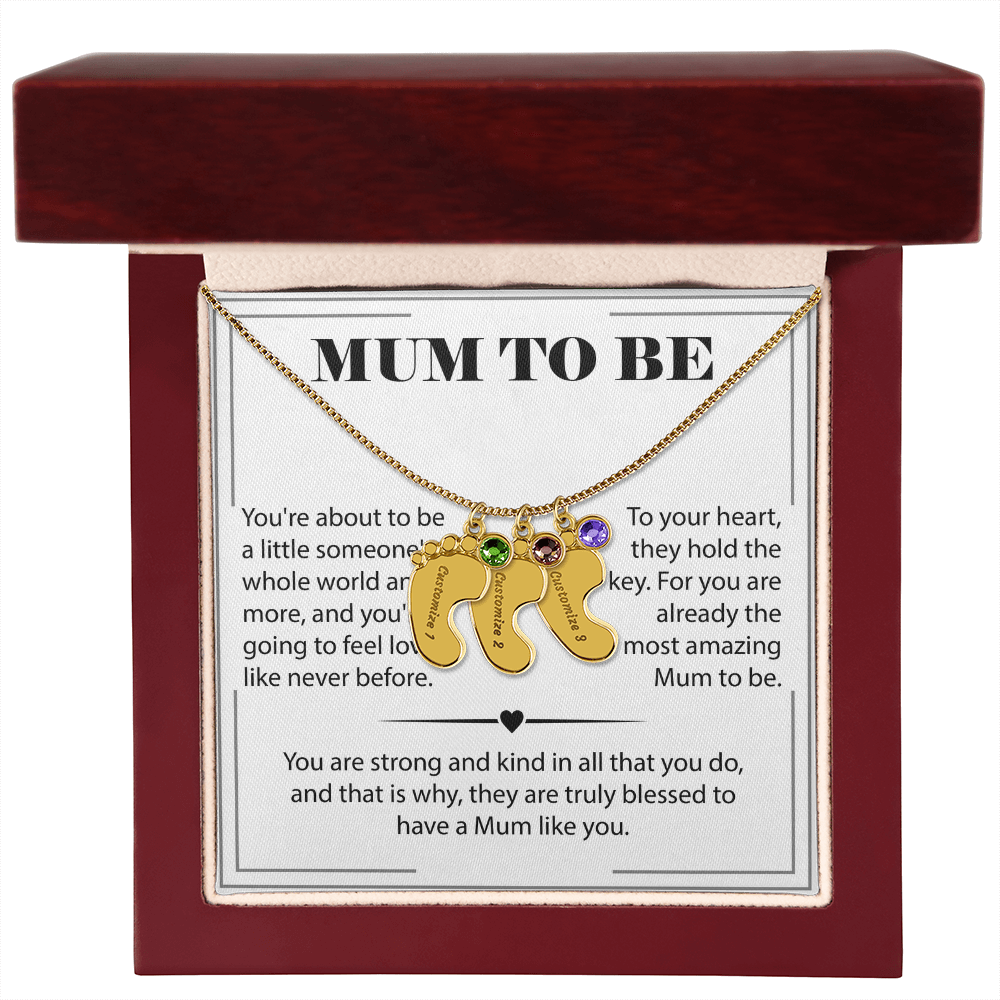 A Excellent Necklace with Heartfelt message and in a eye-catching gift box