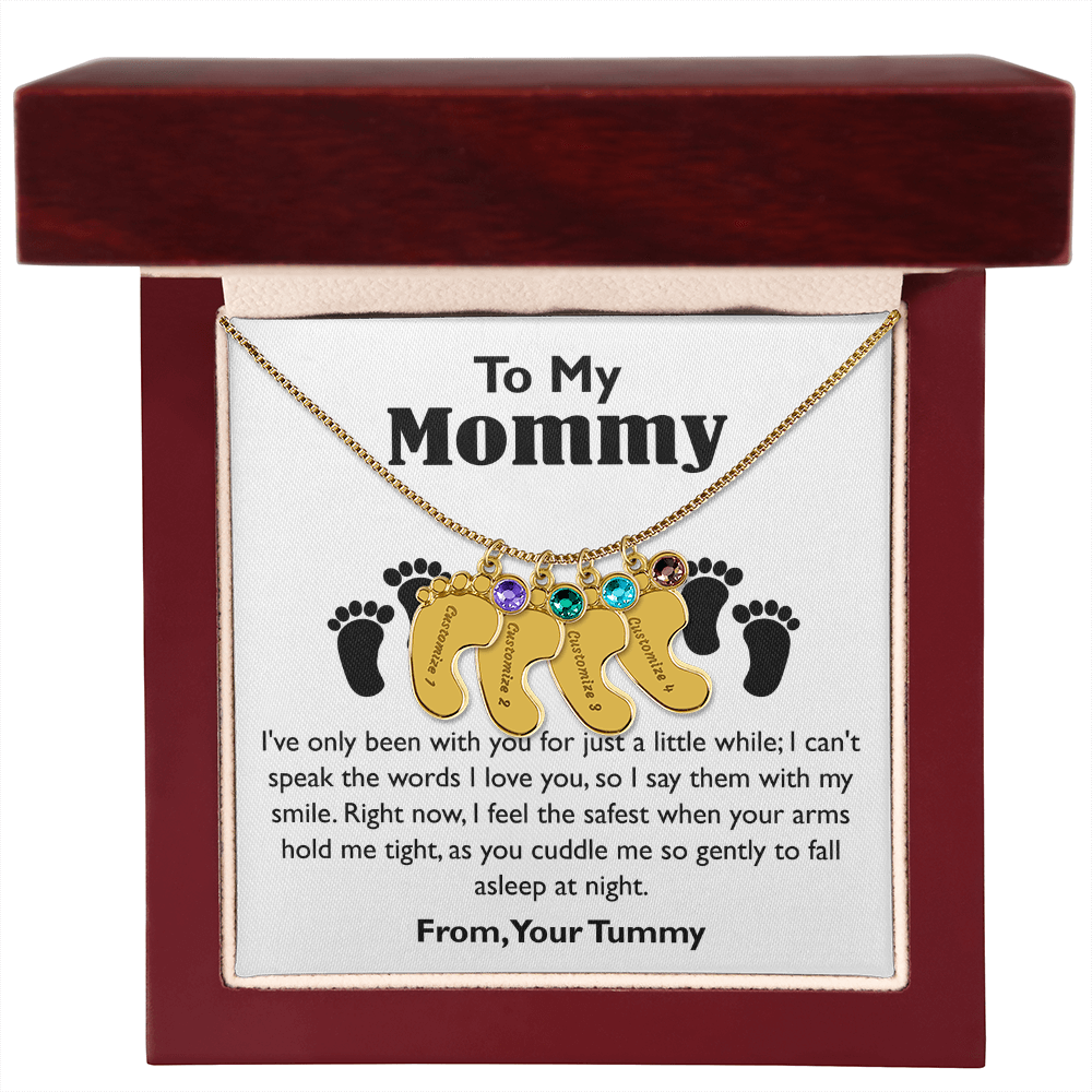 A Excellent Necklace with Heartfelt message and in a eye-catching gift box