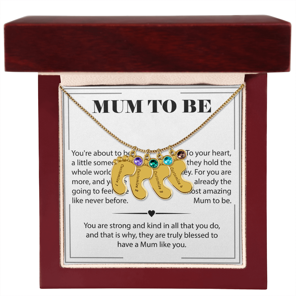 A Excellent Necklace with Heartfelt message and in a eye-catching gift box