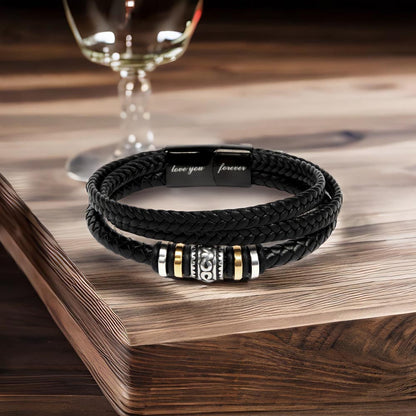 To My Son Bracelet - Love You Forever Bracelets Gift for Him