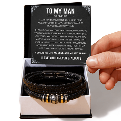 Birthday Gifts for Husband, Love You Forever Bracelet