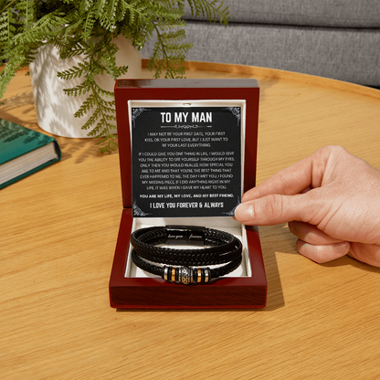 Birthday Gifts for Husband, Love You Forever Bracelet