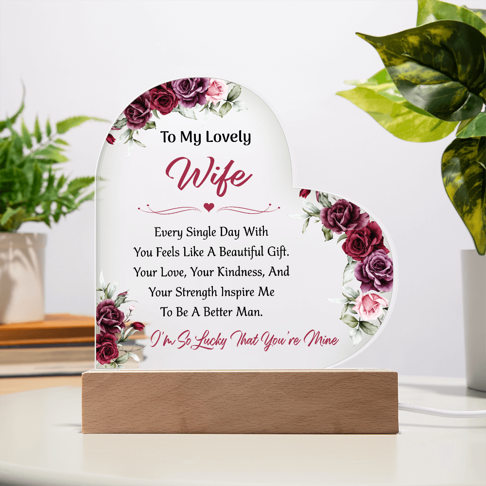 Acrylic Plaque For My Wife - Christmas Ideas For Her