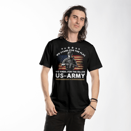 We Stand For the Flag, Memorial Day, Veteran Shirt Gift, Patriotic T-shirt