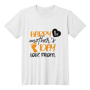 First time mom gift, Happy 1st Mother's Day T-Shirt – Cute First Mom Gift for Her