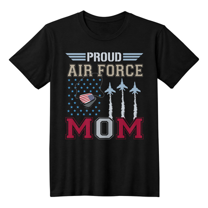 Proud Air Force Mom Shirt, Air Force Mom Gift, US Air Force Mom, Personalized Military Family Shirt