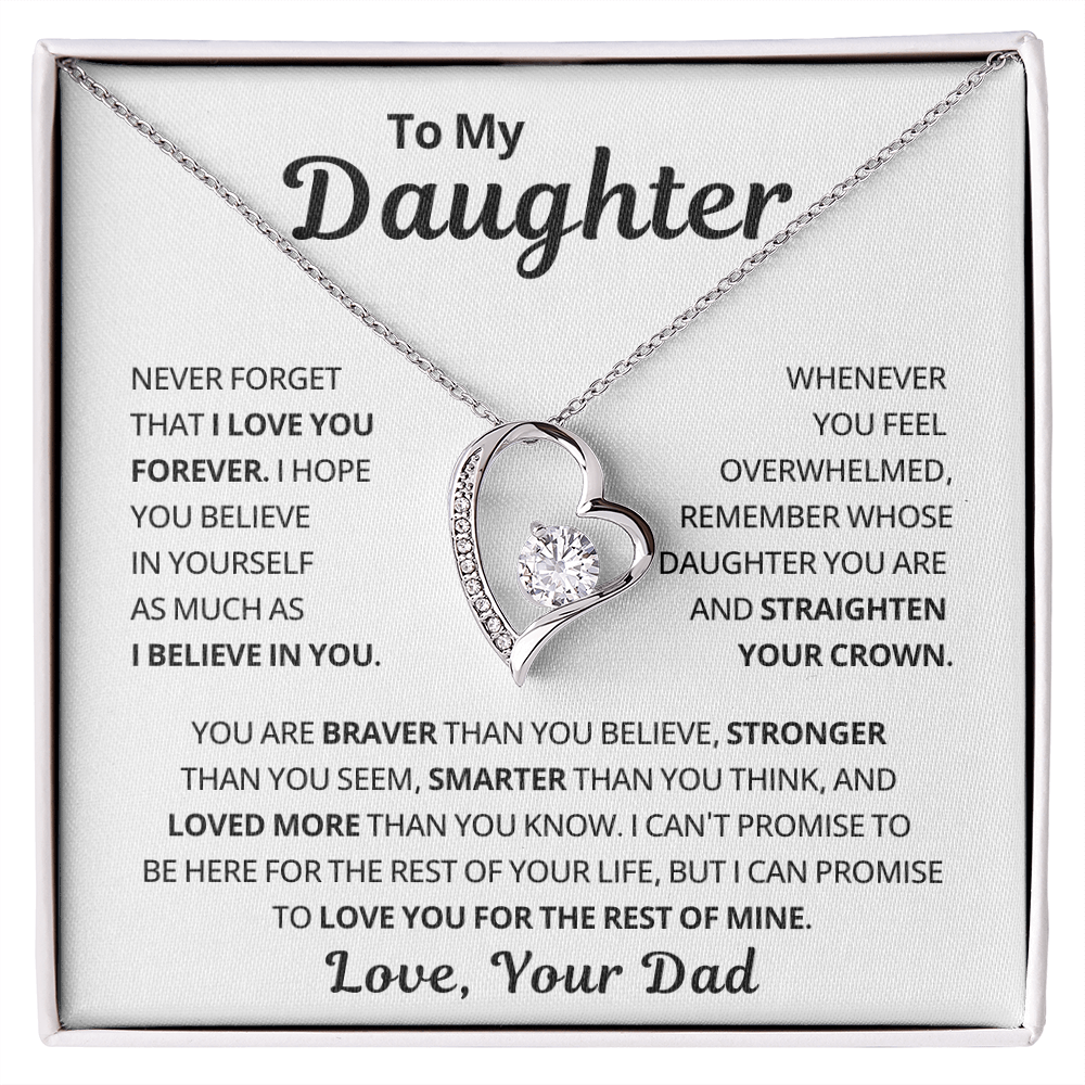 Mother Daughter Necklace, It Highlights The Warmth in Her Smile