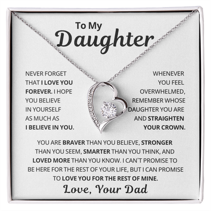 Mother Daughter Necklace, It Highlights The Warmth in Her Smile
