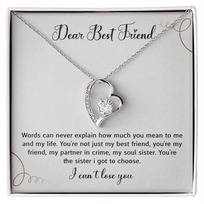 Love Necklace For Women - Touching Gift For Best Friend