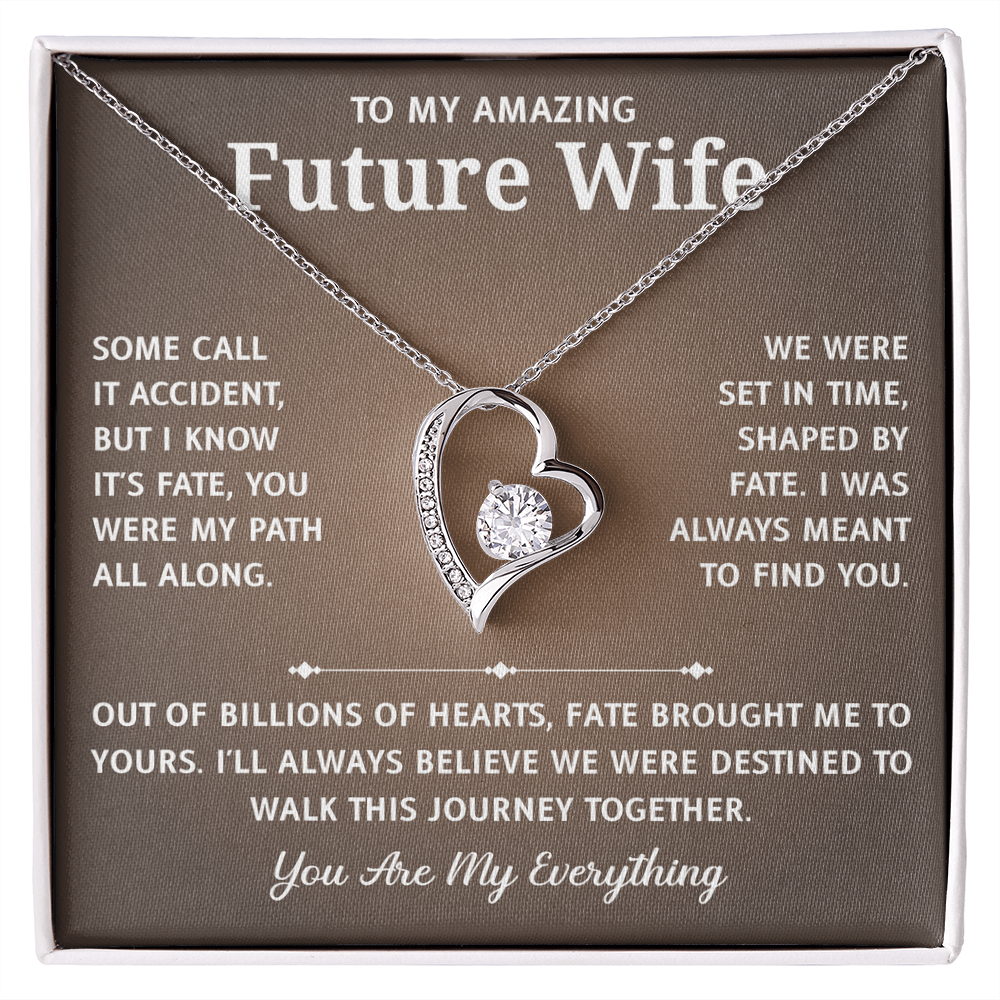 To My Future Wife Necklace - Christmas Ideas For Wife