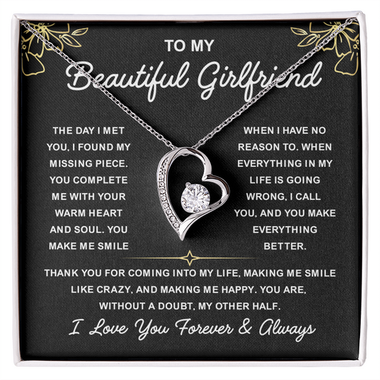 Necklace from Boyfriend, Seeing Your Girlfriend Wear It Makes Her Glow Inside and Out