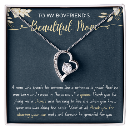 To My Future Mother In Law Necklace, Forever Love Necklace