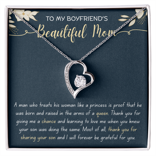 To My Future Mother In Law Necklace, Forever Love Necklace