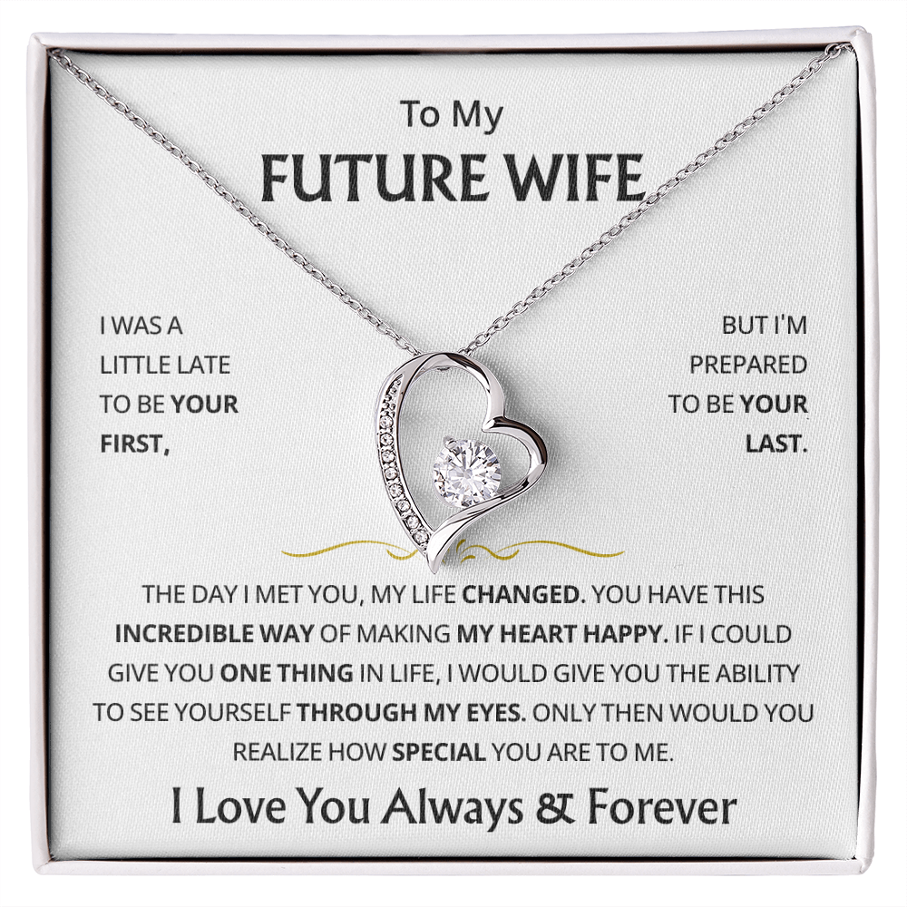 Necklace for Future wife, Forever Love Necklace