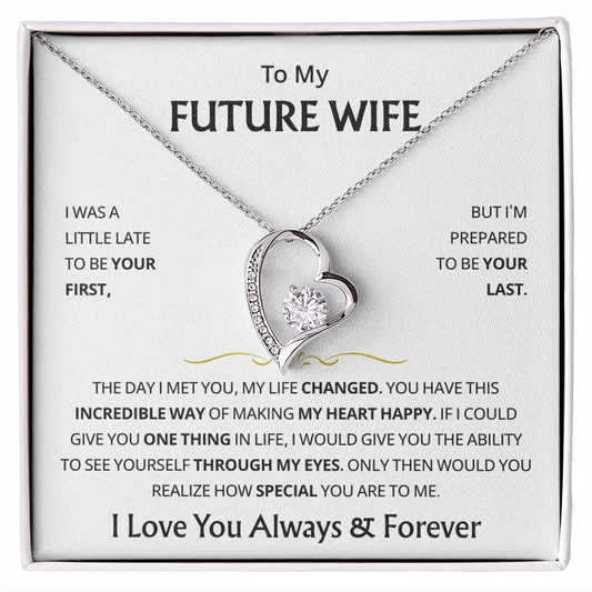 Necklace for Future wife, Forever Love Necklace