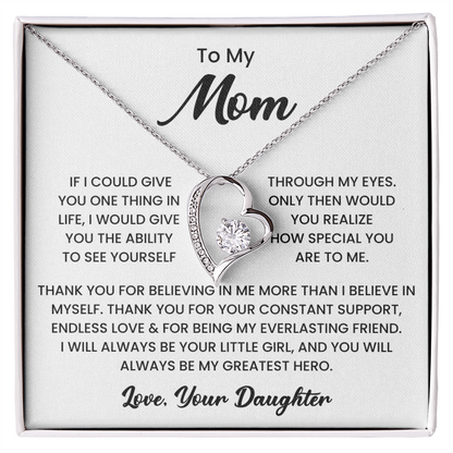 To My Mom Necklace Gifts Meaningful Gift to Mom From Son