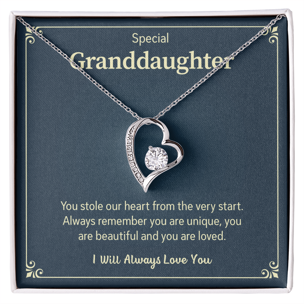 Granddaughter Necklace, Granddaughter Gifts from Grandma