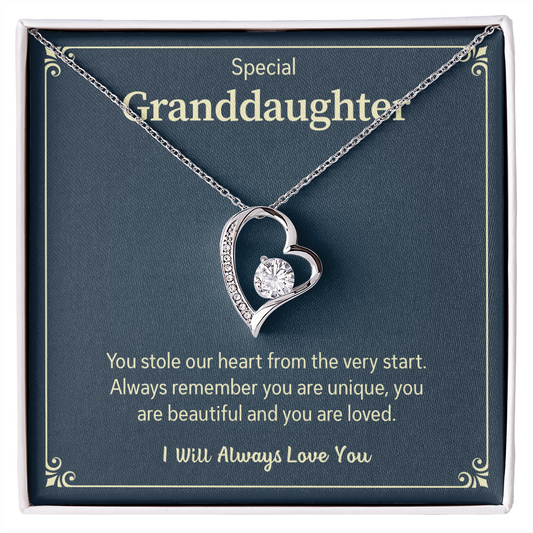 Granddaughter Necklace, Granddaughter Gifts from Grandma