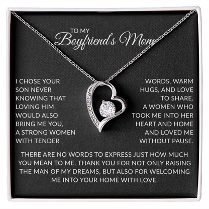 Necklace Gift for Boyfriend's Mom – Sentimental Jewelry for Mother's Day