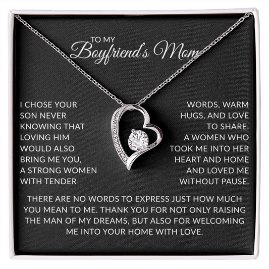 Necklace Gift for Boyfriend's Mom – Sentimental Jewelry for Mother's Day