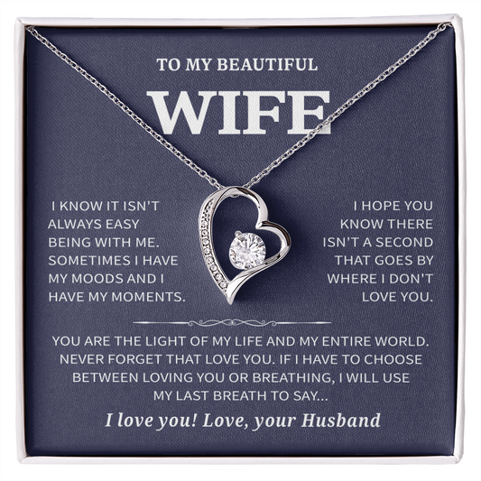 Anniversary Necklace for Wife - Birthday Gifts for Your Wife
