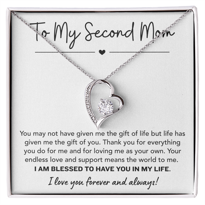 To My Bonus Mom Necklace, Valentines Day Gifts