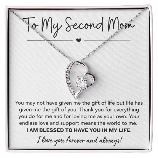 To My Bonus Mom Necklace, Valentines Day Gifts