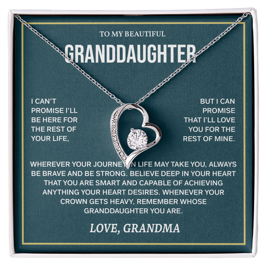 Necklaces for Granddaughters, To My Granddaughter Jewelry