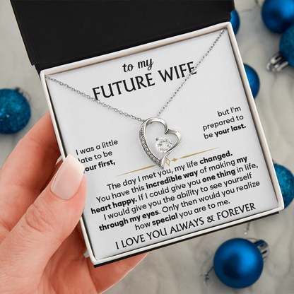 To My Future Wife Necklace, Birthday Gift for Her