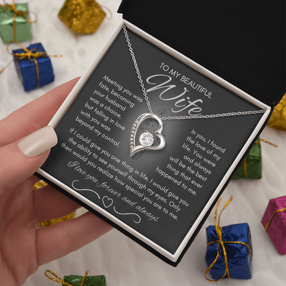 Wife Necklace from Husband, Birthday Gifts for Wife