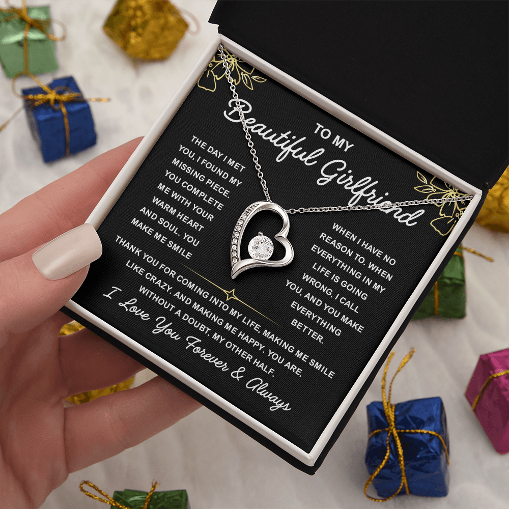 Necklace from Boyfriend, Seeing Your Girlfriend Wear It Makes Her Glow Inside and Out