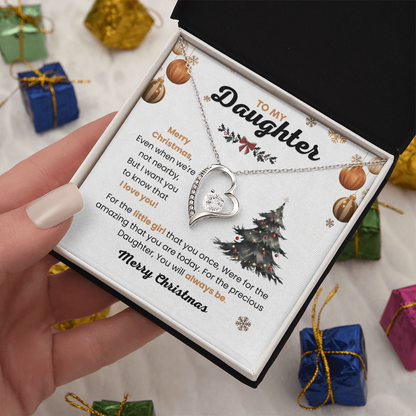 Christmas Gifts for Daughter, She glows brighter wearing this necklace