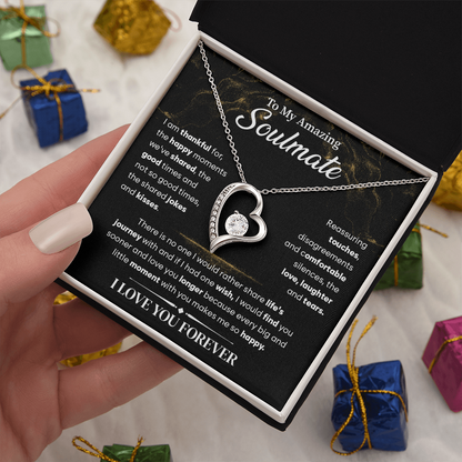 To My Soulmate Necklace, Forever Love Necklace