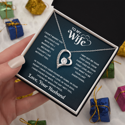 Best Gifts for Wife, When Your Wife Puts It On, Her Heart Shines Through