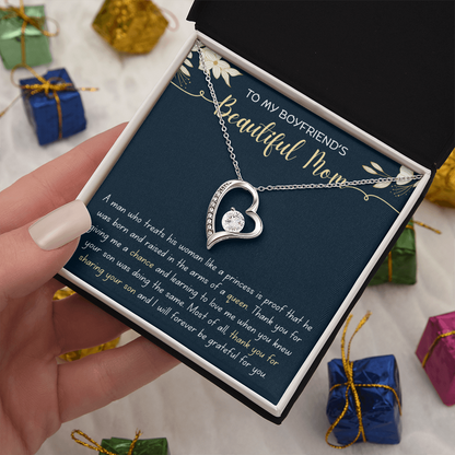 To My Future Mother In Law Necklace, Forever Love Necklace